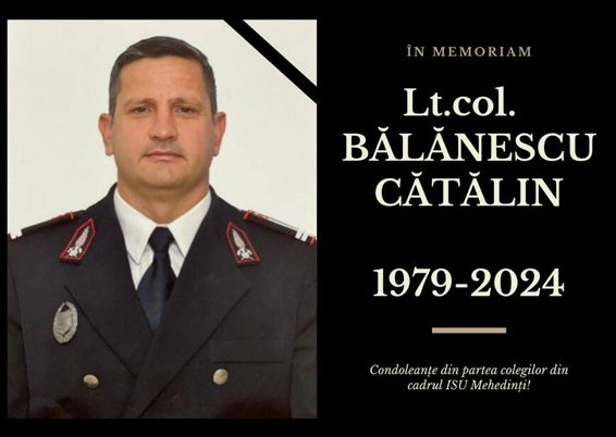 In memoriam Lt  colonel Balanescu Catalin | imaginea 1