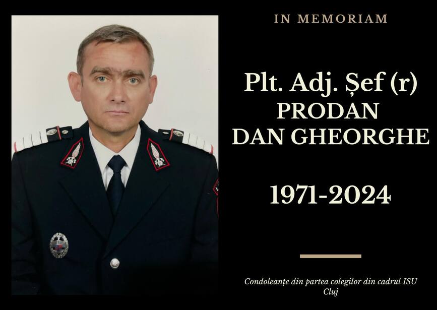 In memoriam Plutonier adjutant sef  r  Prodan Dan | imaginea 1