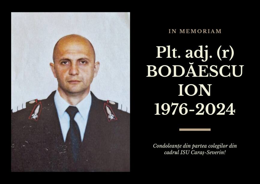 In memoriam Plutonier adjutant  r  Bodaescu Ion | imaginea 1