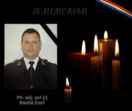 In memoriam Plutonier adjutant sef  r  Badila Emil | imaginea 1
