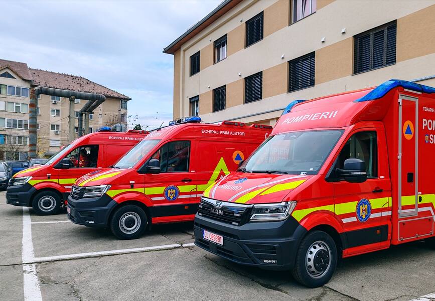 Noile ambulante SMURD   un pas important pentru siguranta hunedorenilor | imaginea 1