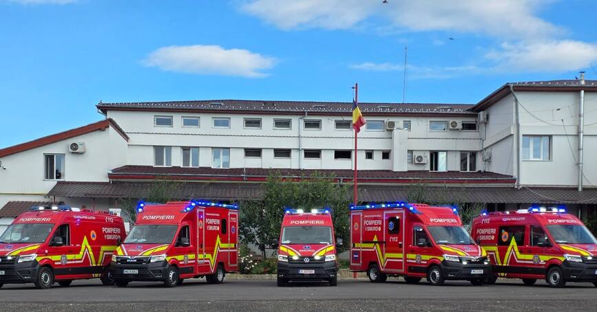 Un nou lot de ambulante noi a ajuns la ISU Alba | imaginea 1