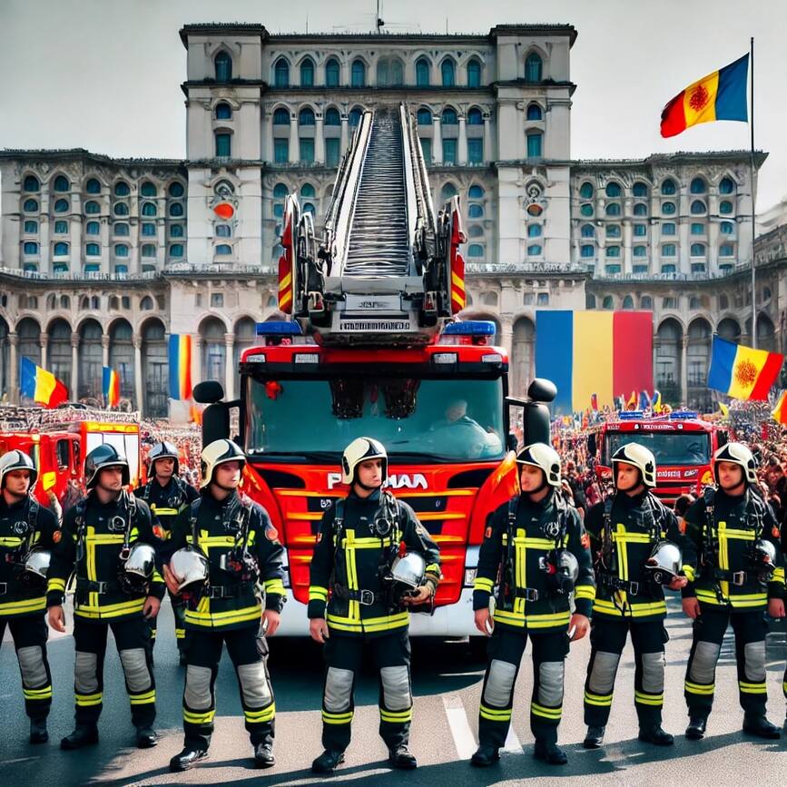 13 Septembrie   La multi ani  Pompierilor Militari Romani | imaginea 1